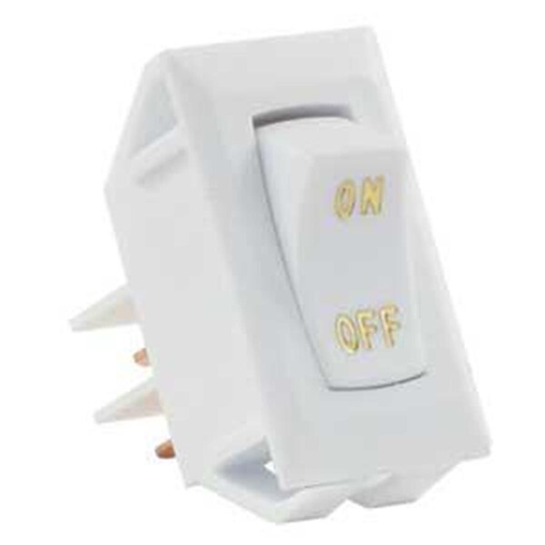 Jr Products 12V On-Off Switch White J45-125815 - main
